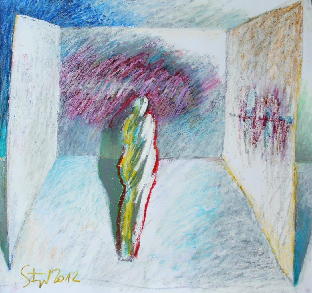 02 untitled - pastel on paper - cm92,5x81,5